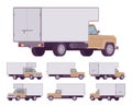 Beige truck set