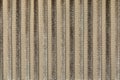 Beige Velvet Fabric Texture Background close up vertical Direction of Threads Royalty Free Stock Photo
