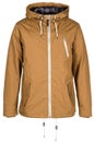 Beige warm jacket Royalty Free Stock Photo