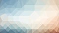 Beige, white and blue vector Low poly abstract colorful background Royalty Free Stock Photo