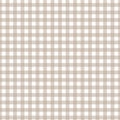 Beige and white buffalo plaids