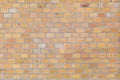 Beige or yellow dutch clinker wall texture small old bricks