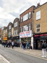 Beigel Shop, a 24-hour bakery in Brick Lane known for traditional Jewish-style filled bagels Royalty Free Stock Photo