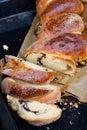 Beigli, hungarian poppy seed and walnut rolls Royalty Free Stock Photo