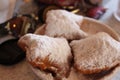 Beignets with Powders Sugar