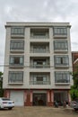 Beihai, China - August 4, 2019: Modern House in Rural Area in Southern China, Guangxi Province