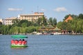 Beihai imperial garden in Beijing Royalty Free Stock Photo