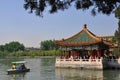 Beihai imperial garden in Beijing