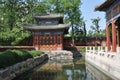 Beihai imperial garden in Beijing Royalty Free Stock Photo