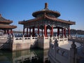 The Beihai Park Five-Dragon Pavilion,Beijing Royalty Free Stock Photo
