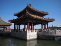 The Beihai Park Five-Dragon Pavilion,Beijing Royalty Free Stock Photo