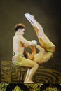 Beijing acrobats Royalty Free Stock Photo
