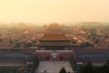 Beijing ancient Forbidden City in morning at Beijing, China.