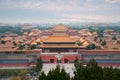 Beijing ancient Forbidden City in morning at Beijing, China.