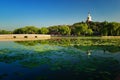 The Beijing Beihai Park White pagoda