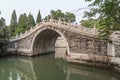Beijing, China - circa September 2015: Half-Wall Bridge in Summer Palace, Beijing