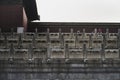 BEIJING, CHINA - DECEMBER 29, 2019. Wonderful terraces and marble stairs in the Forbidden City in Beijing, China Royalty Free Stock Photo