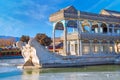 Marble Boat AKA Boat of Purity and Ease at Beijing Summer Palace in China Royalty Free Stock Photo