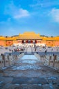 Qianqingmen The Gate of Heavenly Purity at the Forbidden City in Beijing, China Royalty Free Stock Photo