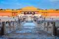 Qianqingmen The Gate of Heavenly Purity at the Forbidden City in Beijing, China Royalty Free Stock Photo