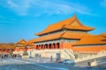 Taihemen Gate of Supreme Harmony is the largest palace gate in Forbidden City