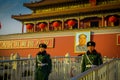 BEIJING, CHINA - 29 JANUARY, 2017: Beautiful temple building inside forbidden city, typical ancient Chinese architecture