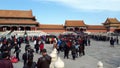 Beijing, China - November 20 2018: Forbidden City Palace