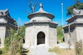 Tianyi Tomb(Eunuch Tomb). a famous historic site in Beijing, China. Royalty Free Stock Photo