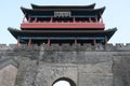 Facade gate of Juyong Pass in Beijing China Royalty Free Stock Photo