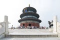 Beijing, China - 08 15 2016 : Temple of Heaven in Beijing, China. A wonderful historic chinese temple located in Beijing, China