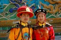 Beijing, China: Young Couple in Manchu Costumes