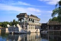 Beijing cityscape-The Summer Palace lake Royalty Free Stock Photo