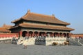 Beijing Forbidden City palace Royalty Free Stock Photo