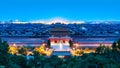 Beijing Forbidden City Panorama Royalty Free Stock Photo