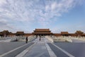 Beijing Forbidden City sunset Royalty Free Stock Photo