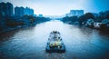 The Beijing-Hangzhou Grand Canal in China Royalty Free Stock Photo