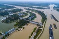 The Beijing-Hangzhou Grand Canal in Huai `an city, Jiangsu Province, China