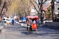 Beijing Houhai rickshaw tricycle