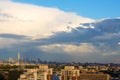 Beijing skyline sunset, China Royalty Free Stock Photo