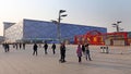 Beijing National Olympic Stadium /Bird s Nest Royalty Free Stock Photo