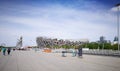 Beijing National Stadium BNS or Bird`s Nest Stadium, Beijing, China Royalty Free Stock Photo