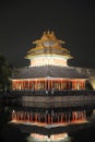 Beijing night Royalty Free Stock Photo