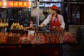 Beijing night snack market Royalty Free Stock Photo