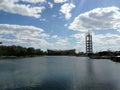 Beijing Olympic Park, China, the main stadium hosting the 2008 Olympic Games Royalty Free Stock Photo