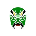 Beijing opera mask of ancient people Royalty Free Stock Photo