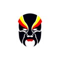 Beijing opera mask of ancient people Royalty Free Stock Photo