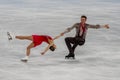 BEIJING 2022:  Pair Figure Skating Short Program Royalty Free Stock Photo