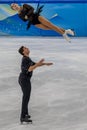 BEIJING 2022:  Pair Figure Skating Short Program Royalty Free Stock Photo