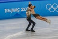 BEIJING 2022:  Pair Figure Skating Short Program Royalty Free Stock Photo