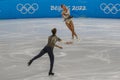 BEIJING 2022:  Pair Figure Skating Short Program Royalty Free Stock Photo